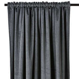 velvet sammetsgardiner 4st - dessa mörkgråa sammetsgardiner som inte kommer till användning pga nytt köp! från rusta, säljer 4st alltså 2 par. man kan köpa ena eller båda paren! PM för frågor.