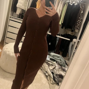 Brun skön klänning - Superskön och bekväm klänning