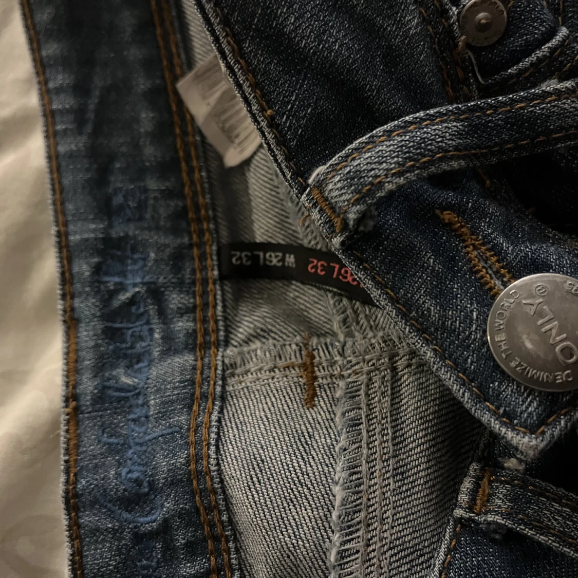 Lågmidjade jeans - 90
