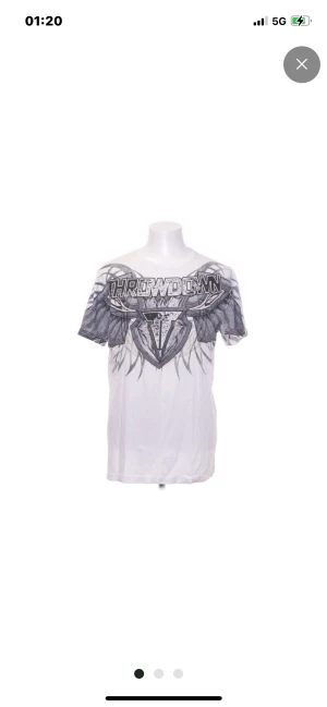 Throwdown tröja - Throwdown tisha i storlek Large som säljs då den in andvänds mer