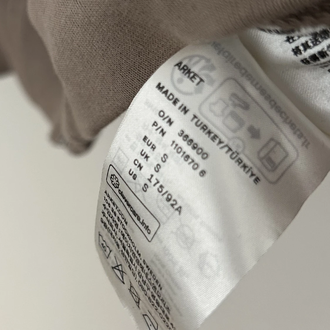 Arket zip hoodie - 90