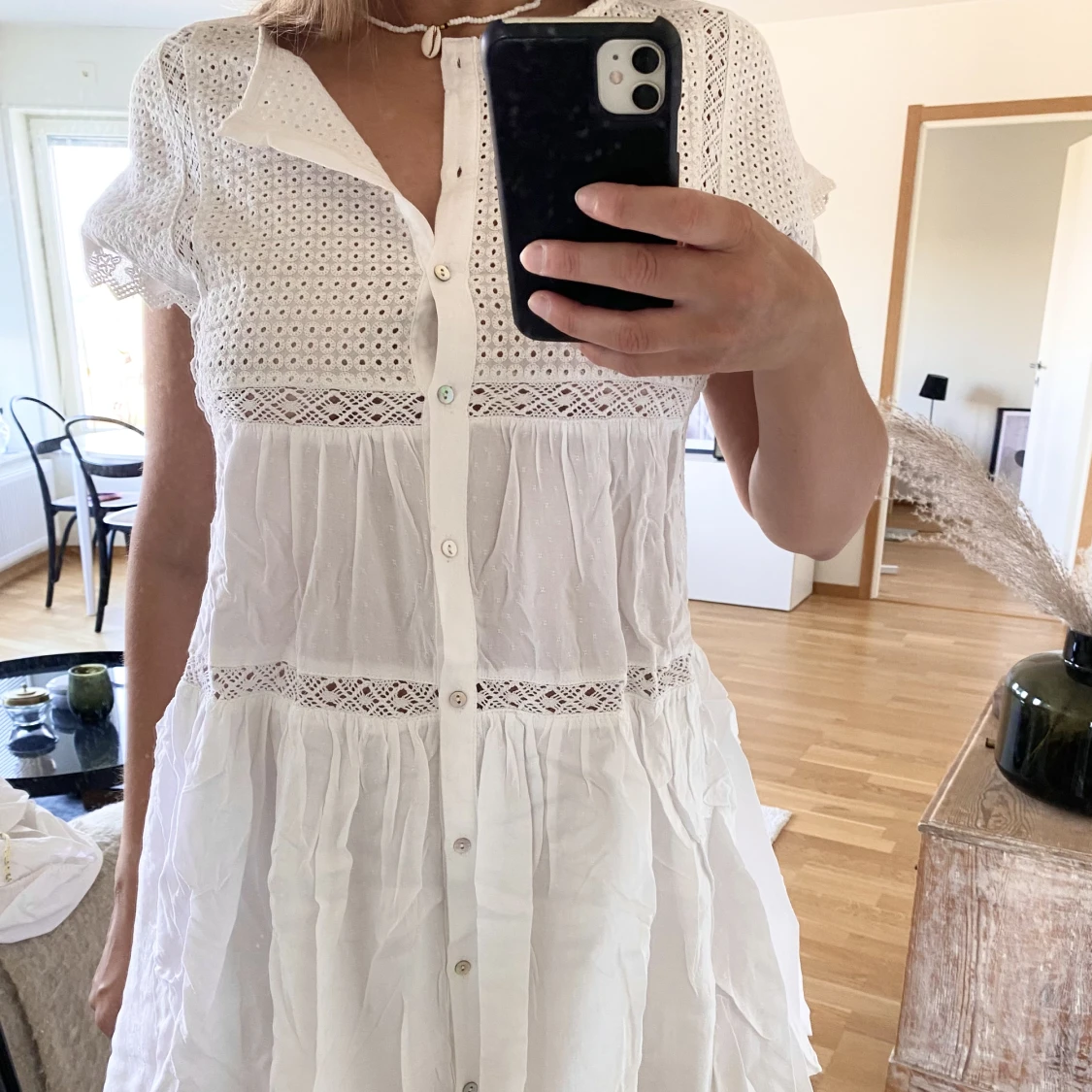 Vit Zara klänning - 91