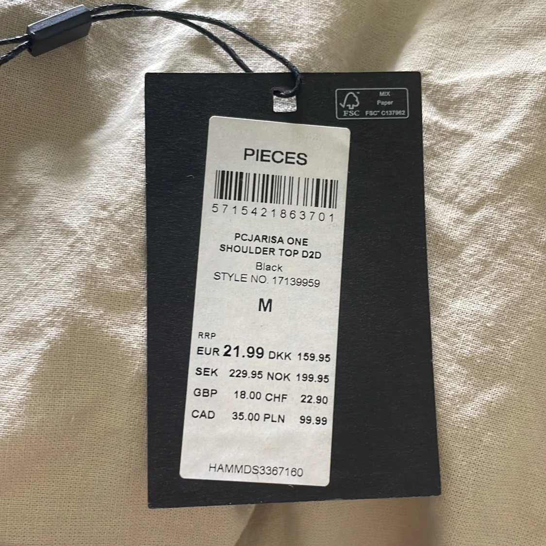 One Shoulder Top🖤 - 91