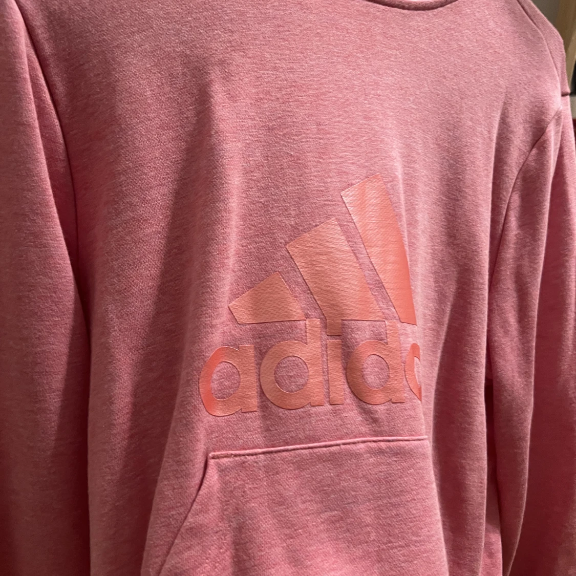 Pink adidas hoodie  - 91