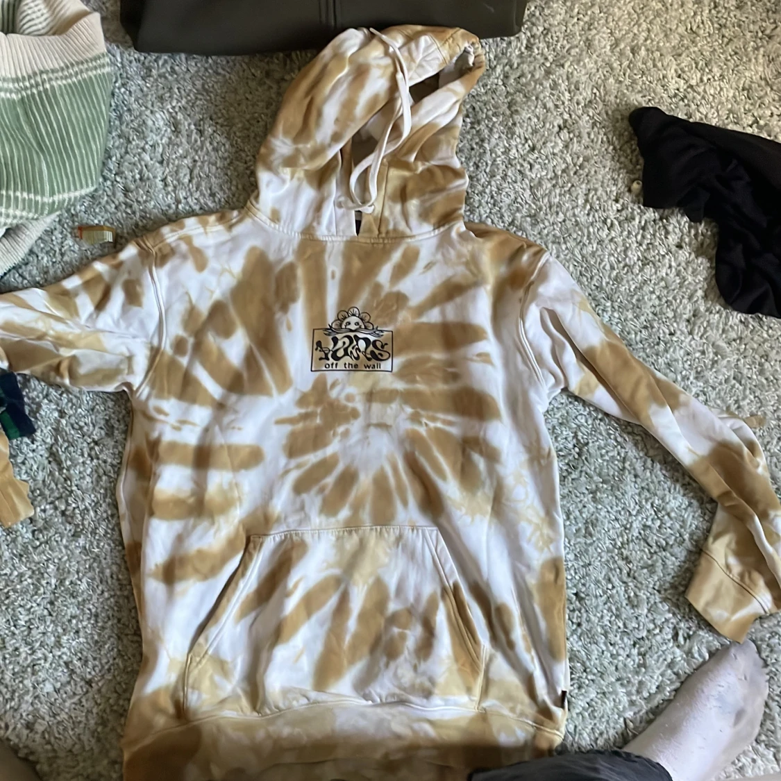 Vans hoodie tiedye