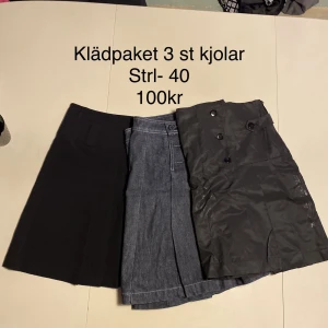 Klädpaket 3 kjolar - 3 st kjolar i fint skick