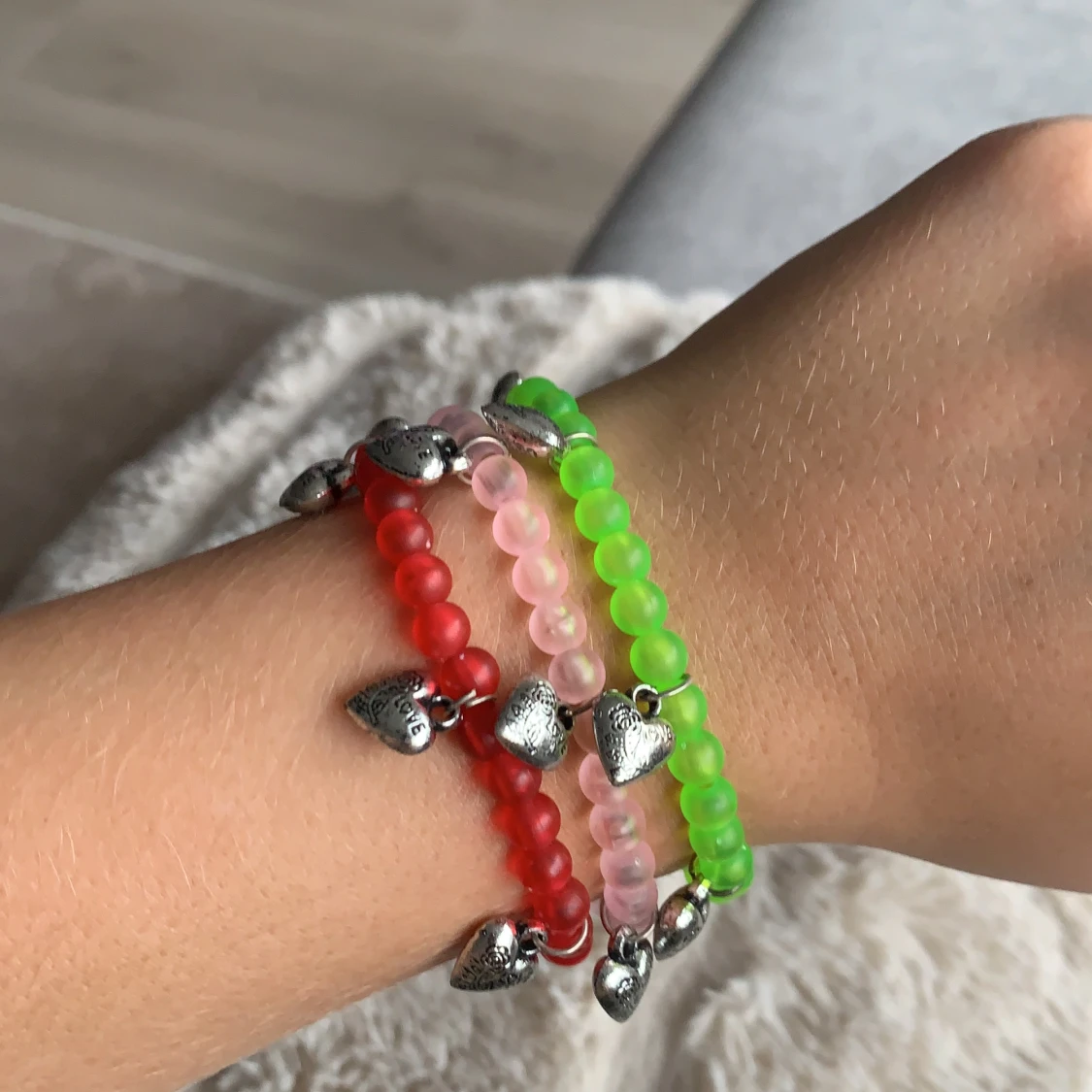 Hjärt armband  - 91