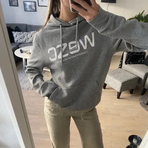 Grå hoodie - En grå hoodie i väldigt bra skick från wesc