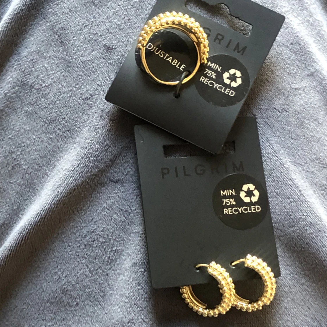 Pilgrim ring och örhängen  - 90