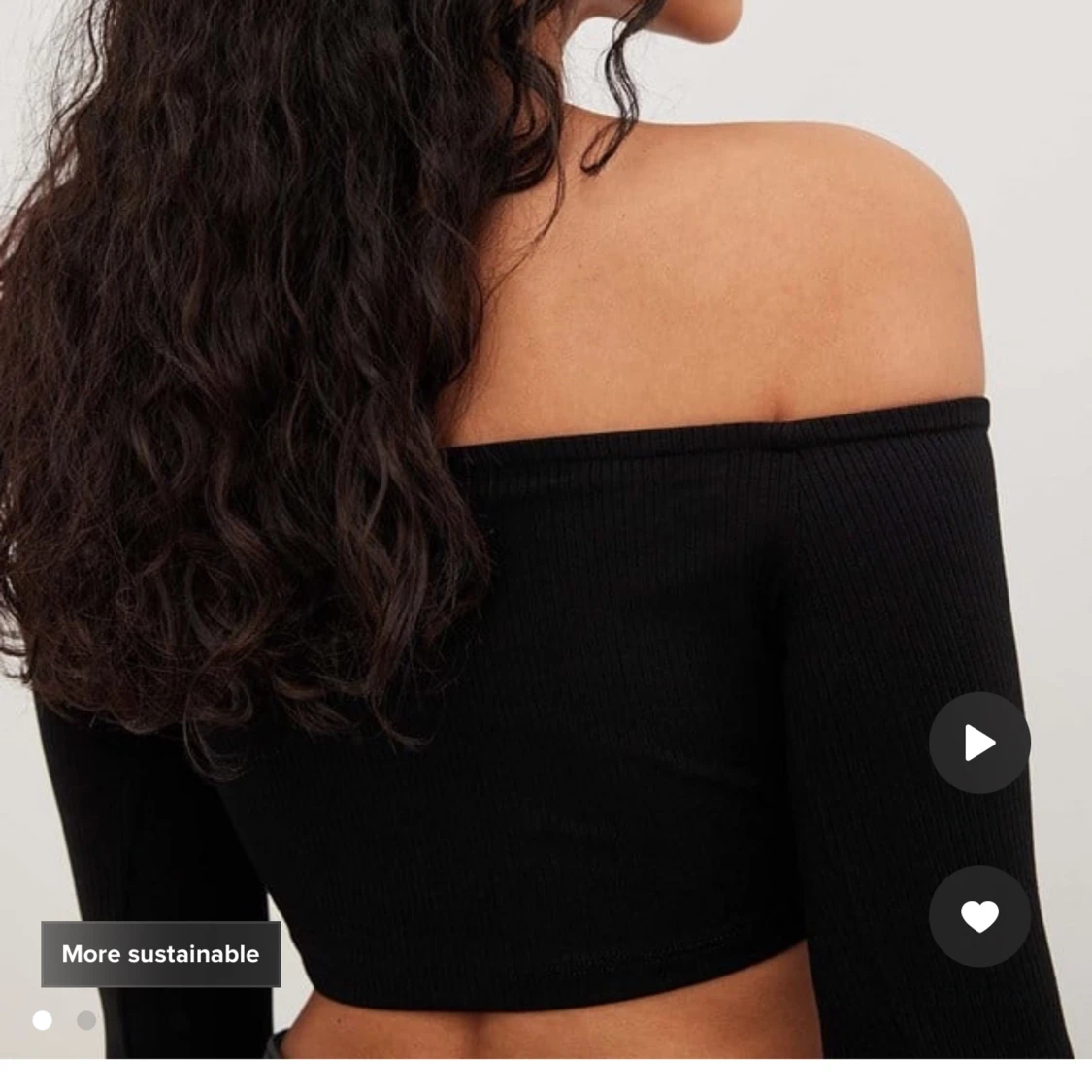 Off shoulder tröja 🖤 - 90