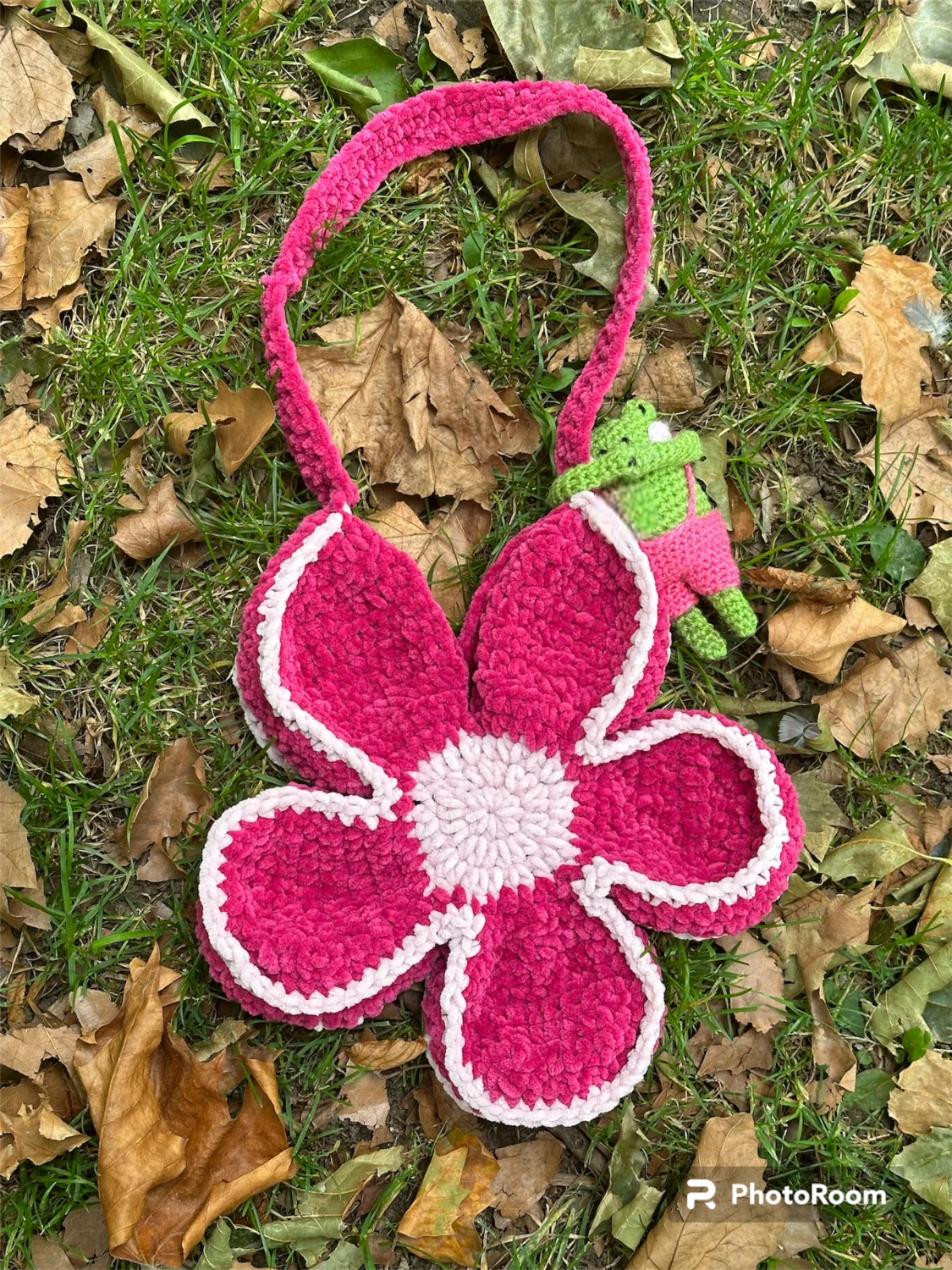 Flower bag crochet