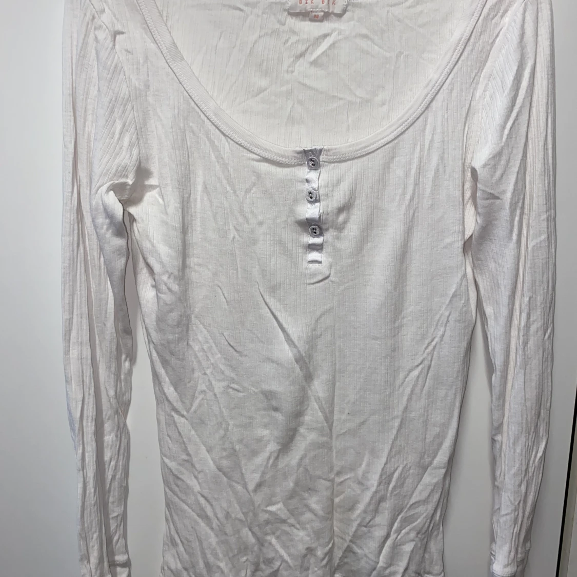 Halv knapprad tröja  - 90