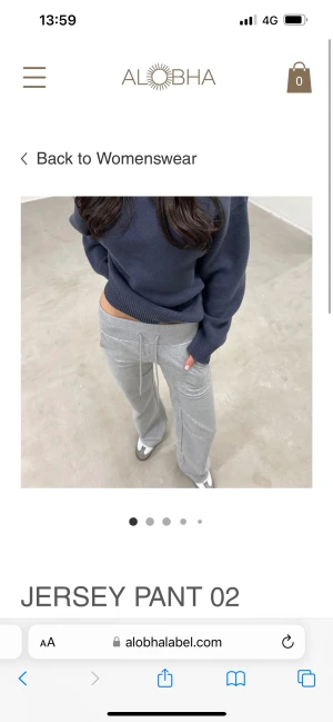 NYA Alobha byxor -  Alobha mjukisar, storlek S. Använt 1 gång