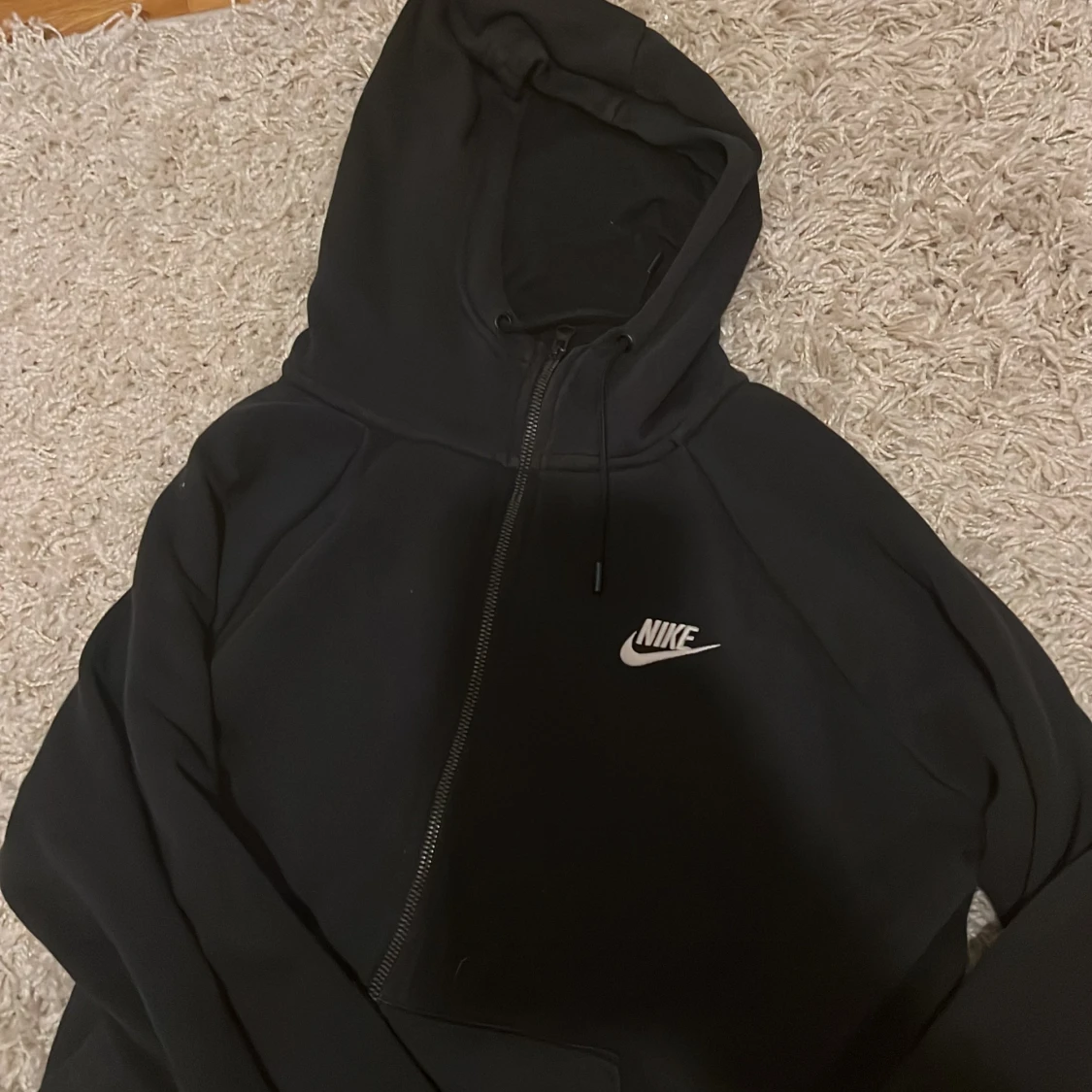 Äkta nike zip hoodie 