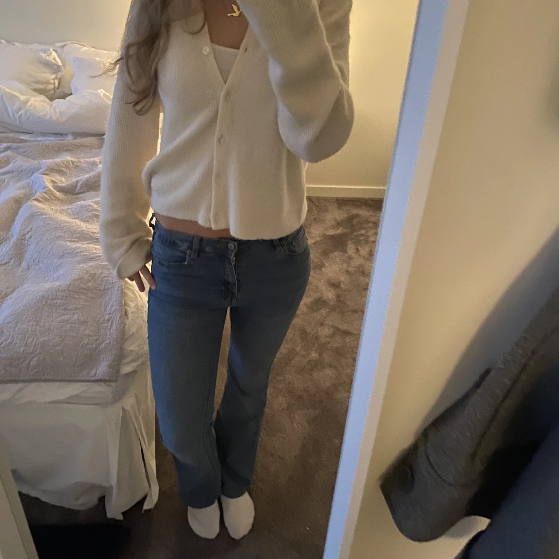 Lågmidjade jeans