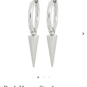 Edblad örhängen - Säljer mina helt oanvända peak hoops i silver från Edblad, då jag använder guld🌟