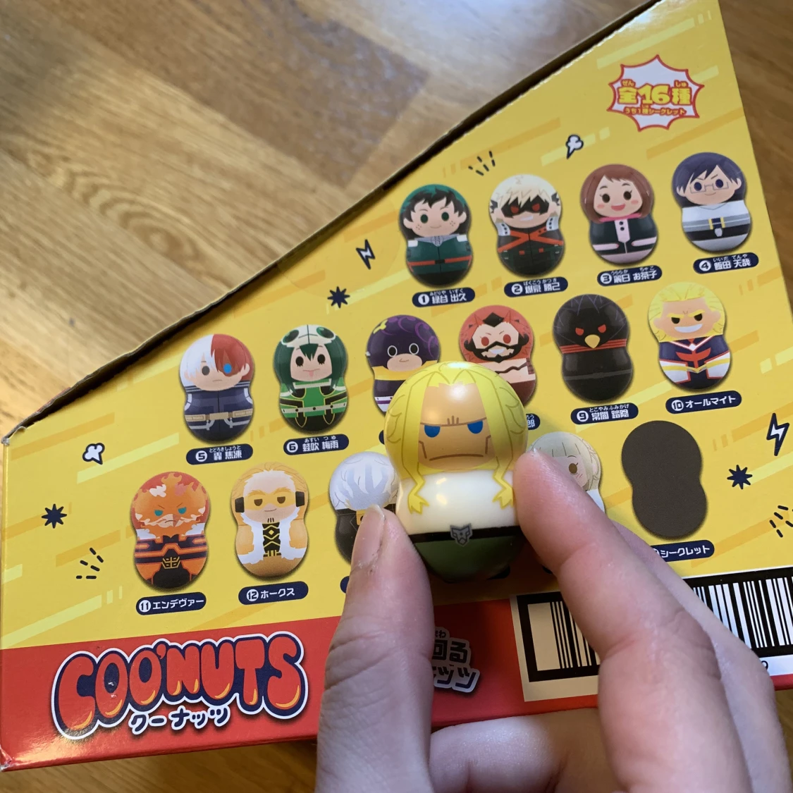 Coo’nuts Small Might BNHA Minifigur HIDDEN/SECRET