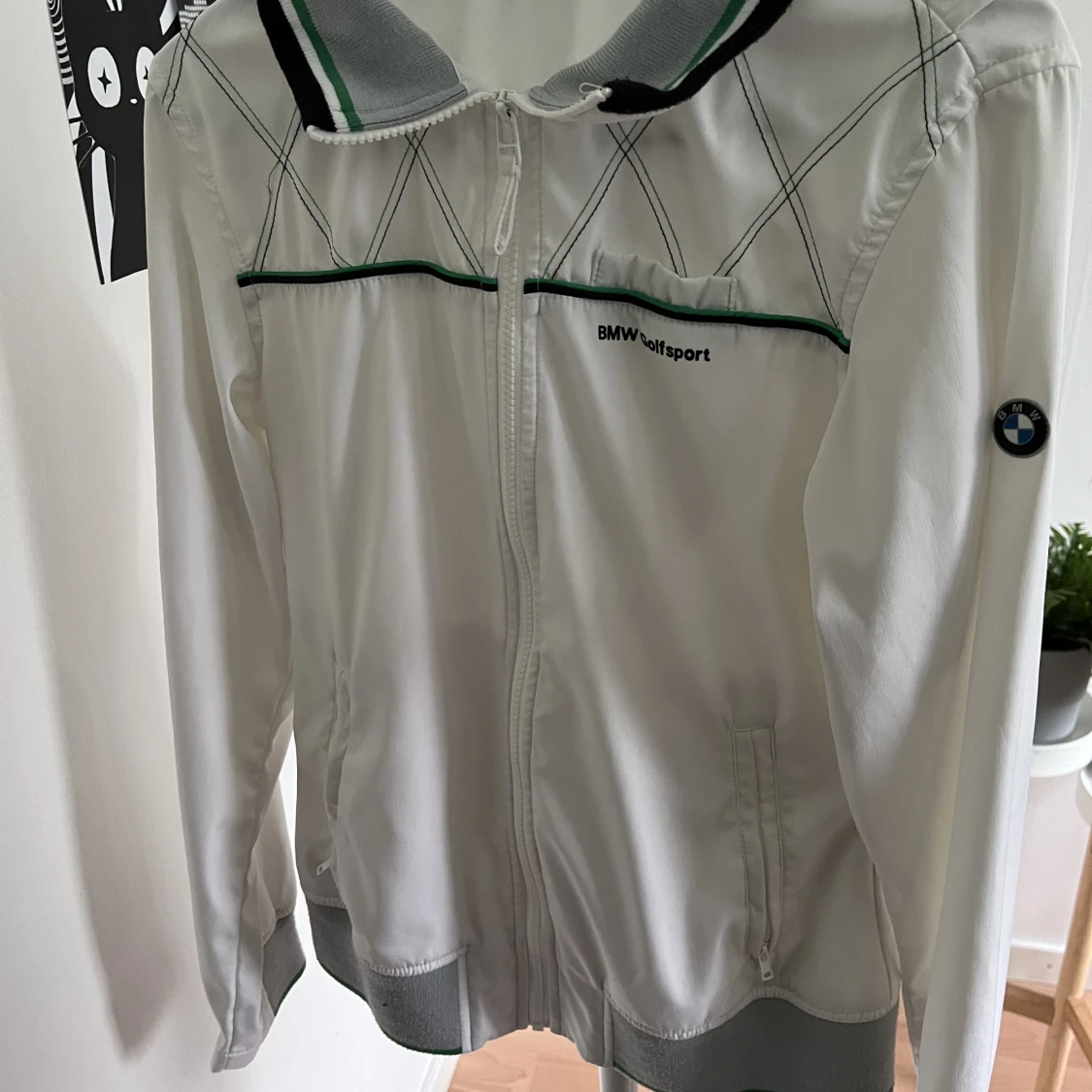 söt vit golfjacka - 90