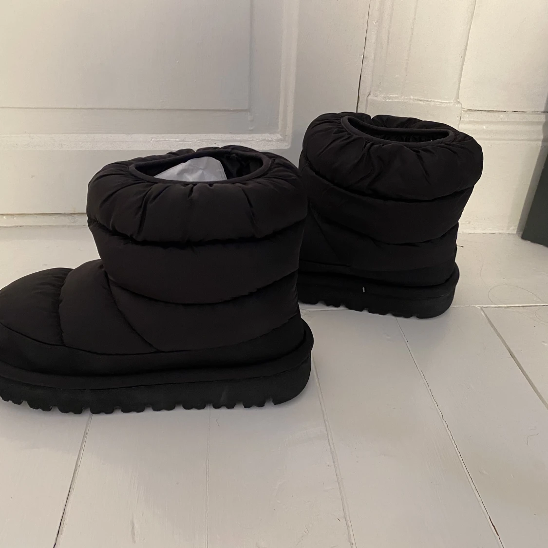 Moon boots-liknande svarta höstskor - 91