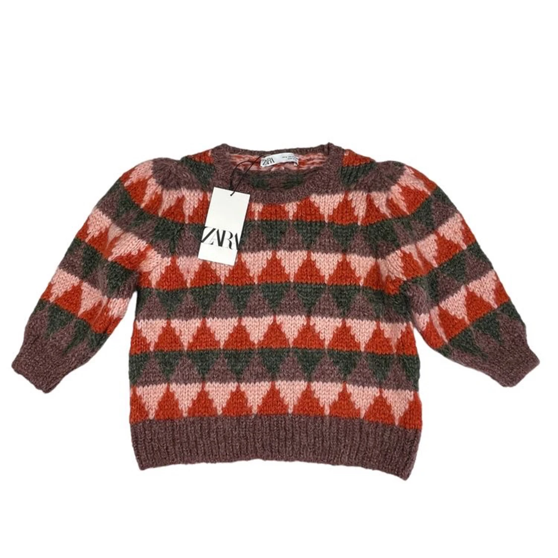 Stickad topp Zara