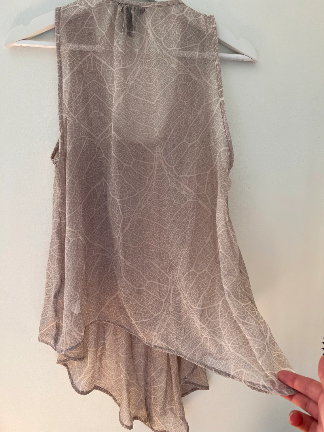 Topp i chiffong storlek 38/M - 90