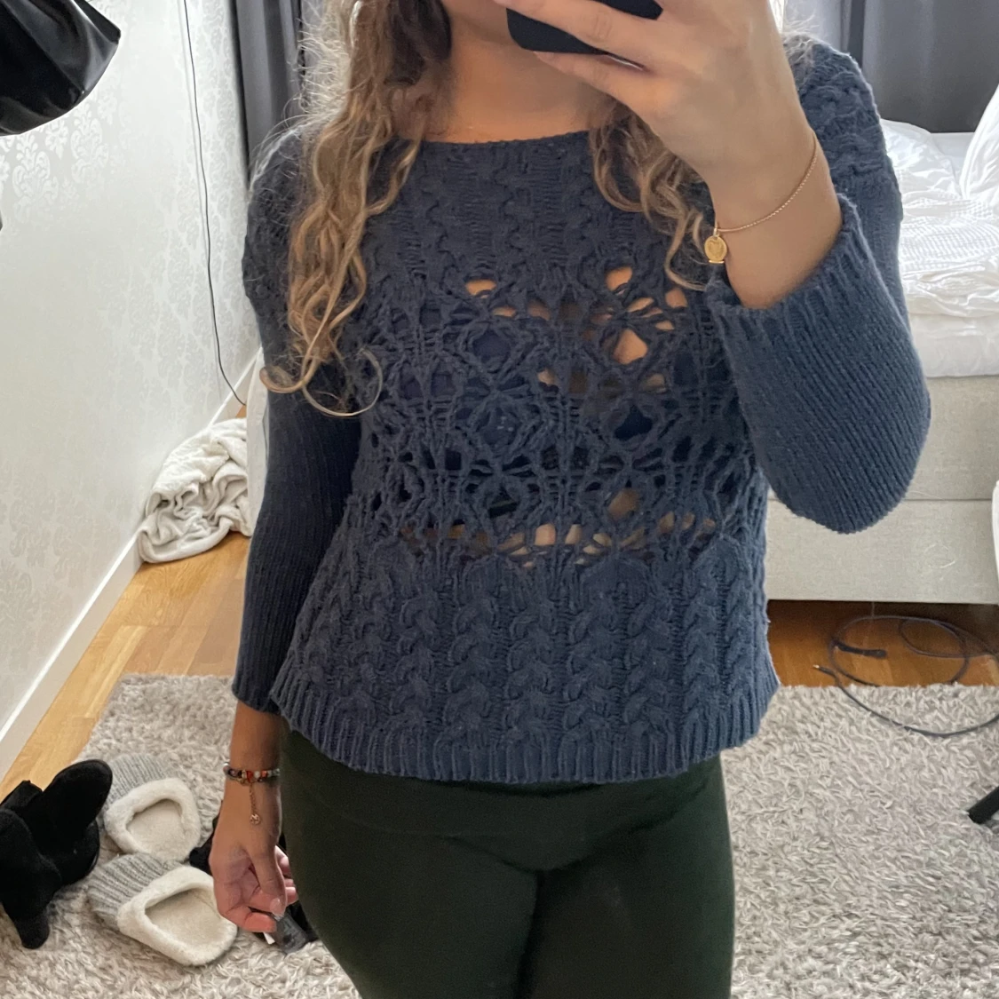 Stickad tröja  - 90