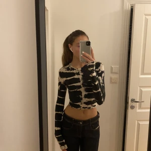 Tröja med mönster  - Cool långärmad topp med mönster