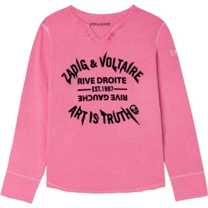 Zadig & Voltaire tröja - Säljer denna fina rosa Zadig tröjan då den tyvärr inte kommer till användning längre! Fint skick, passar storlek S💕