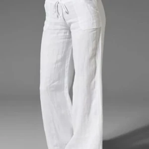 Lågmidjade linnebyxor  - Helt oanvända!🤍