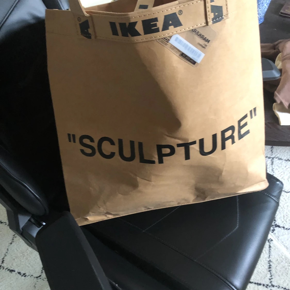 Ikea x virgil abloh bag