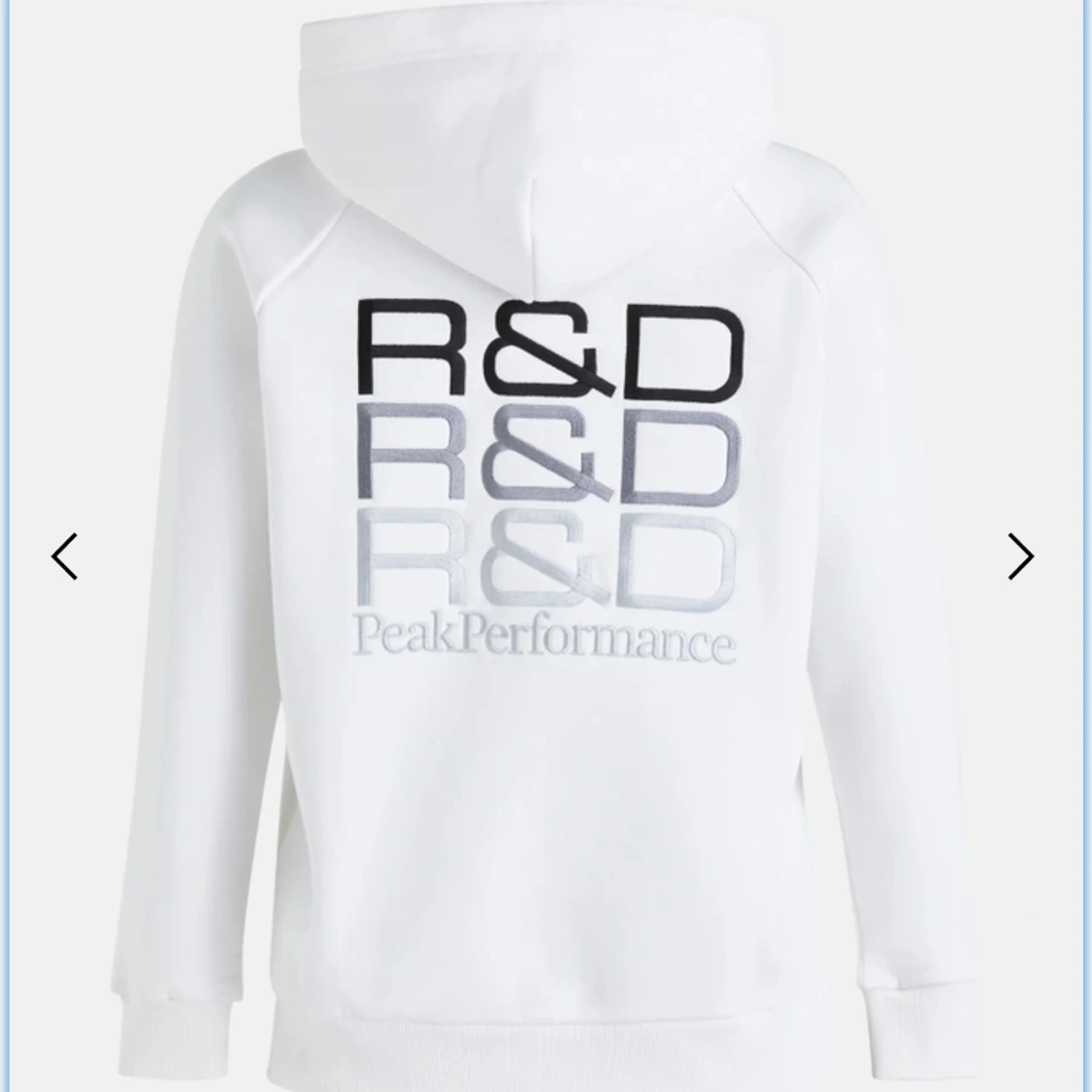 Peak performance hoodie  - 90