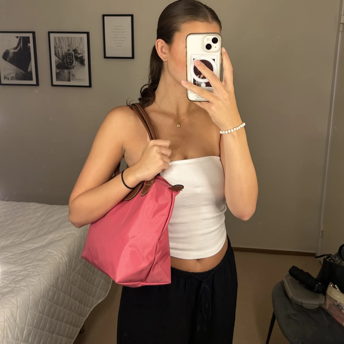 Longchamp väska och mini nessesär - 91