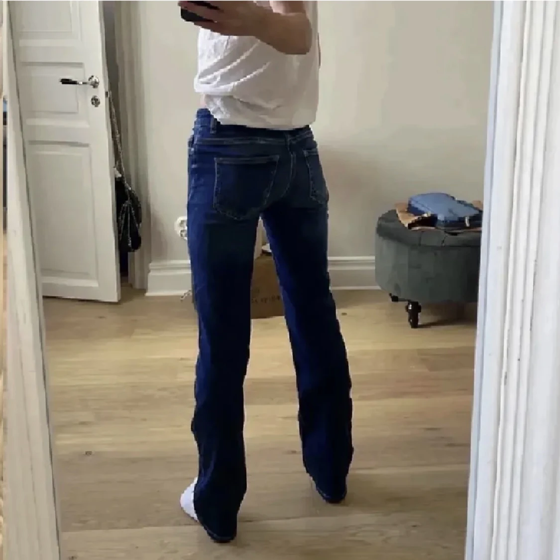 Lågmidjade jeans - 90
