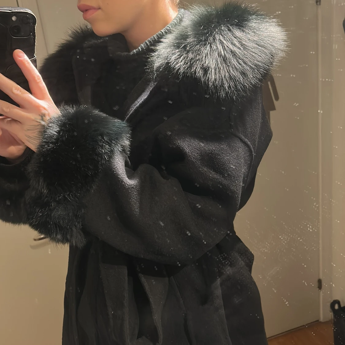 Kappa med päls  - 91