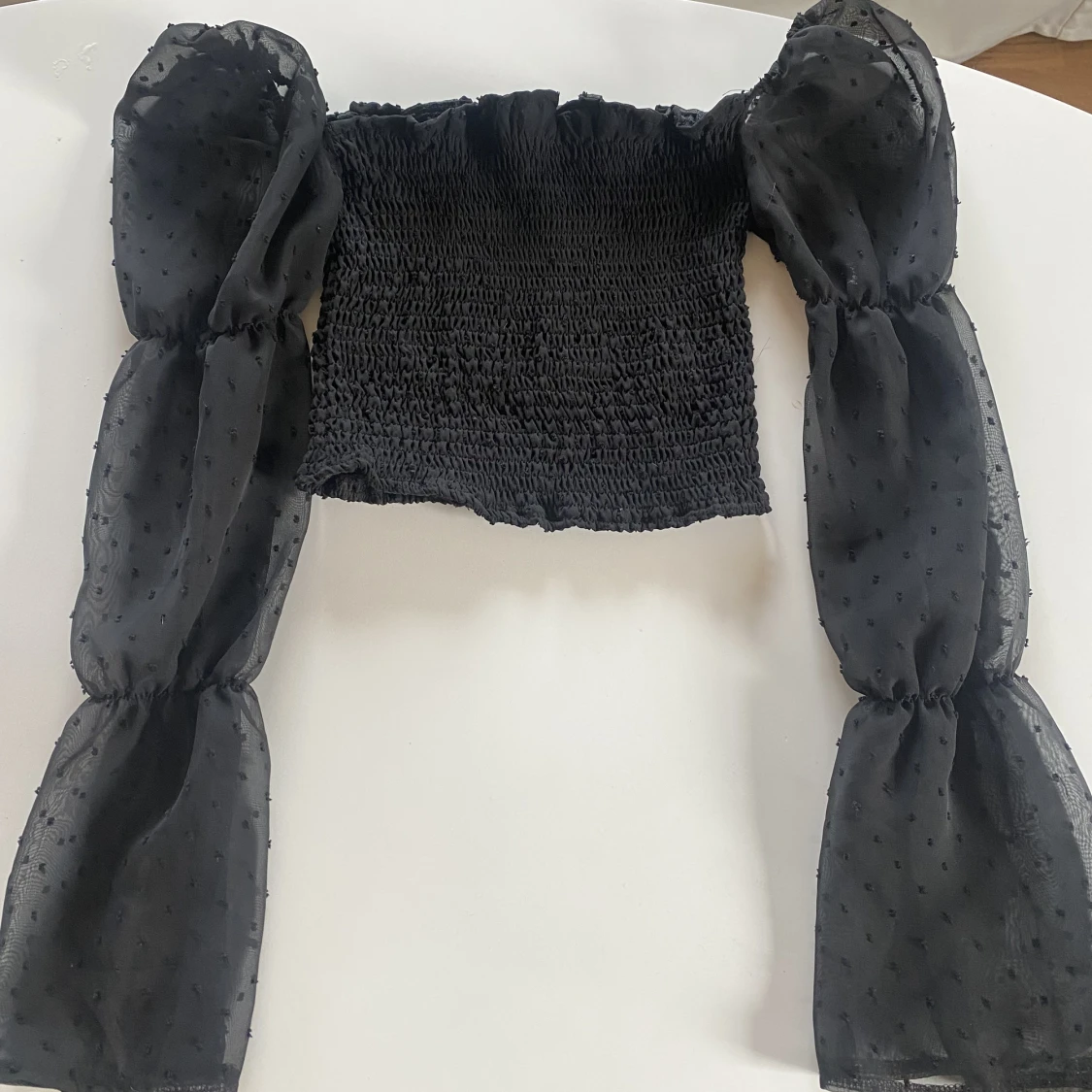 Off-shoulder festtopp  - 91