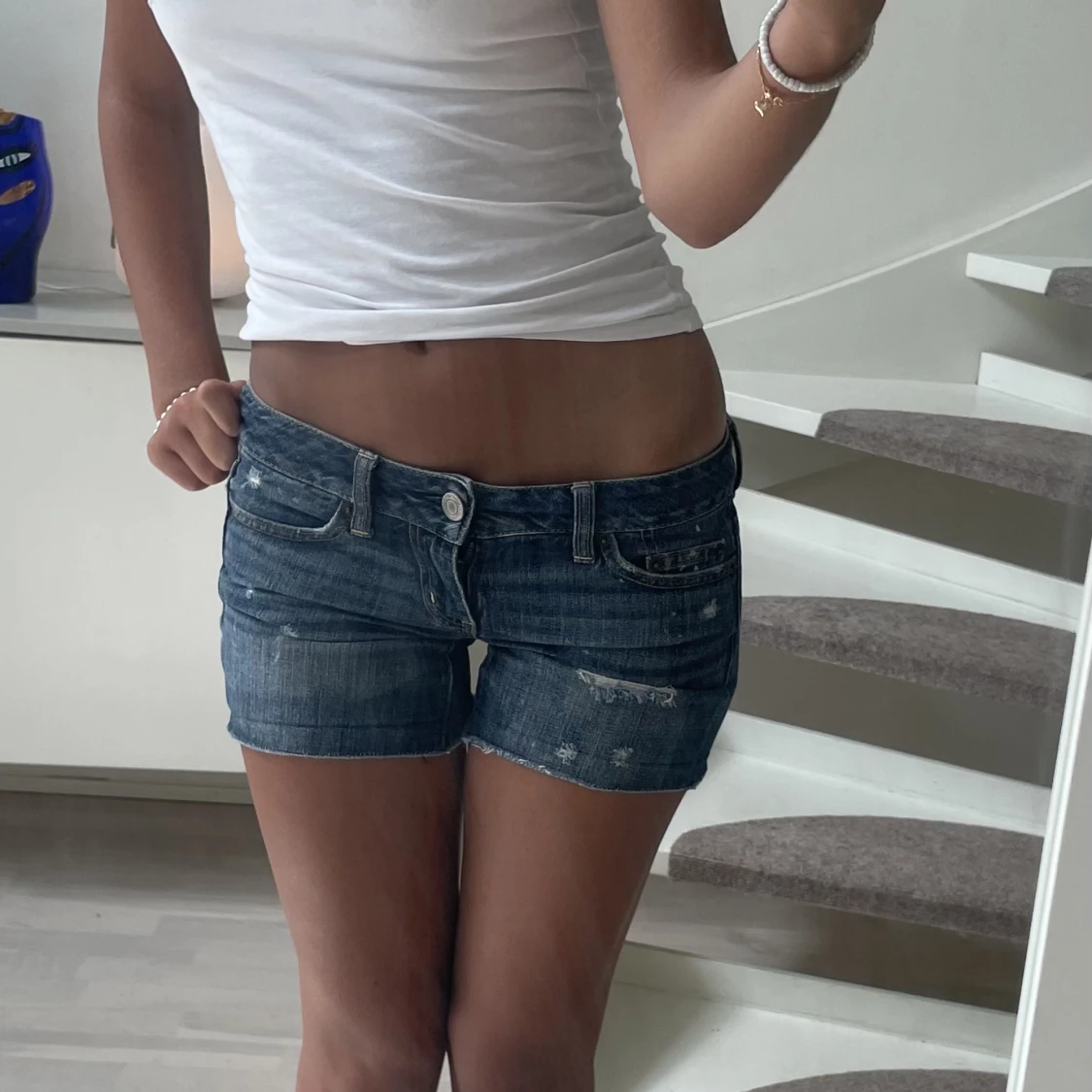 Lågmidjade shorts  - 90