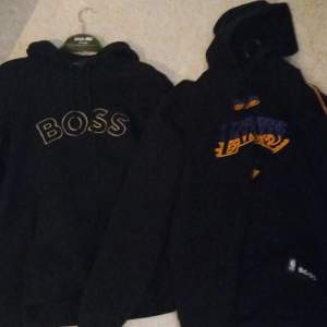 Säljer 2 olika Hugo Boss tröjor för 400 kr styck i storlek M den ena är Lakers Edition 