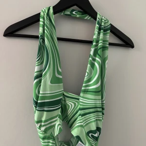 Grön halterneck topp - Oanvänt