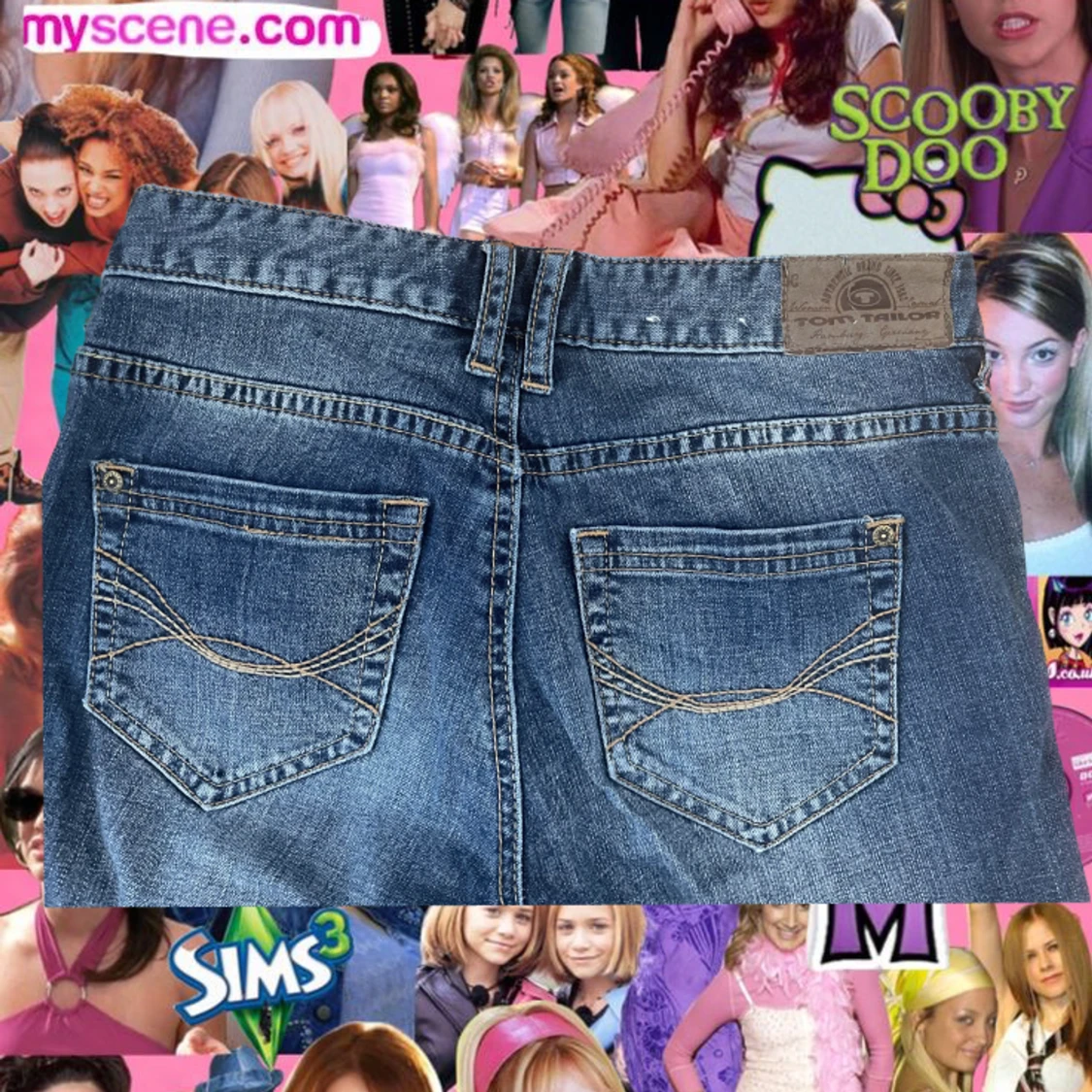 Straight lågmidjade Tom Taylor Jeans - 90