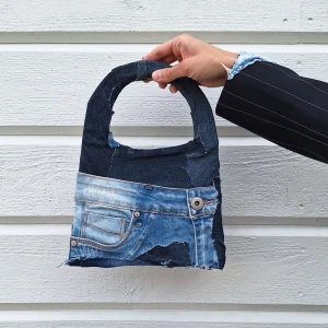 Väska - Handväska i jeans