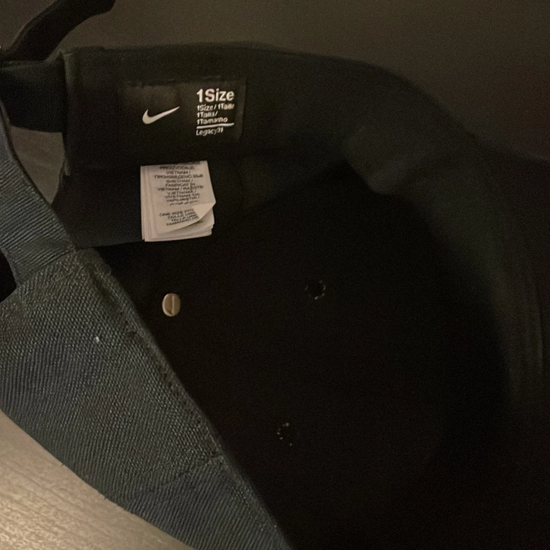 Svart Nike keps helt ny  - 91