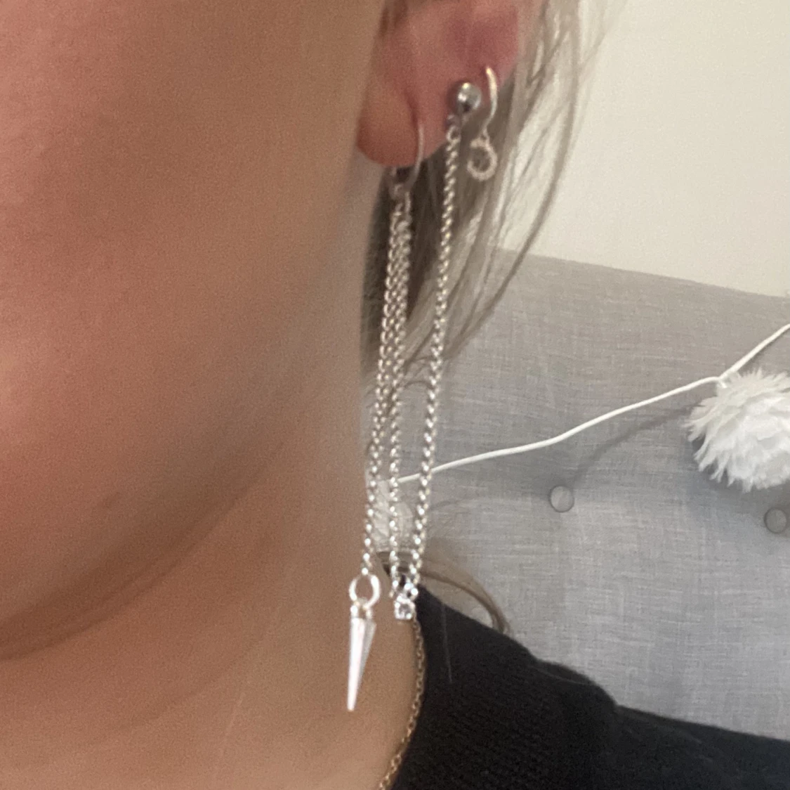 Egengjordt örhänge  - 90