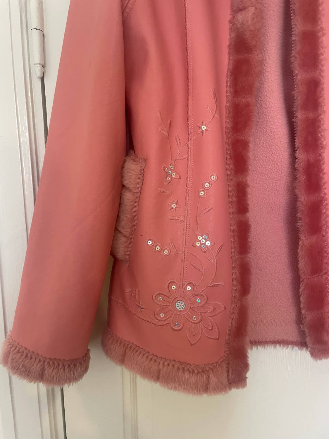 Rosa vintage jacka  - 90