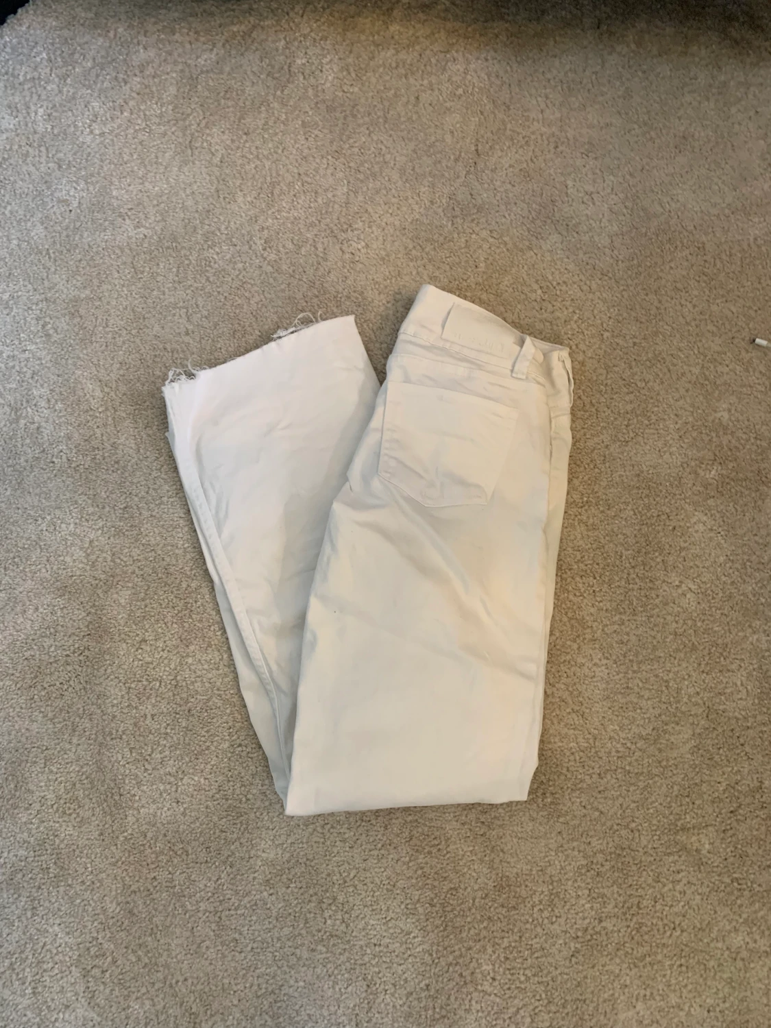 Neon & nylon low waist bootcut jeans - 90