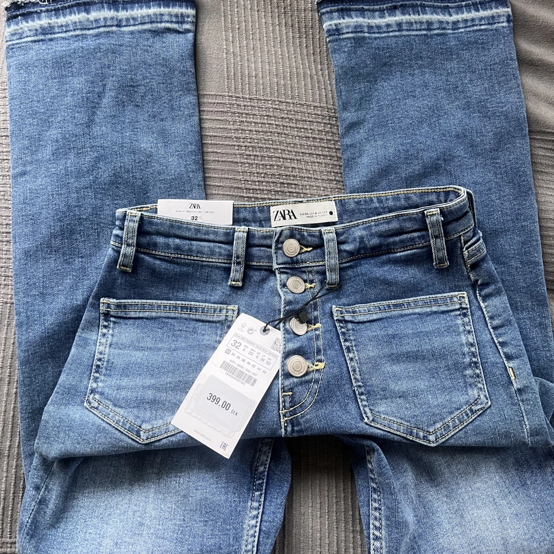 Lågmidjade jeans