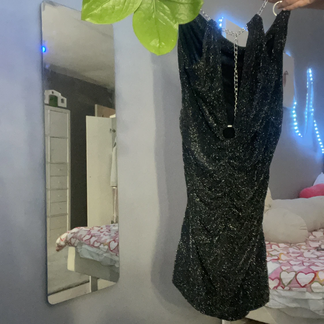 Glitter klänning  - 90