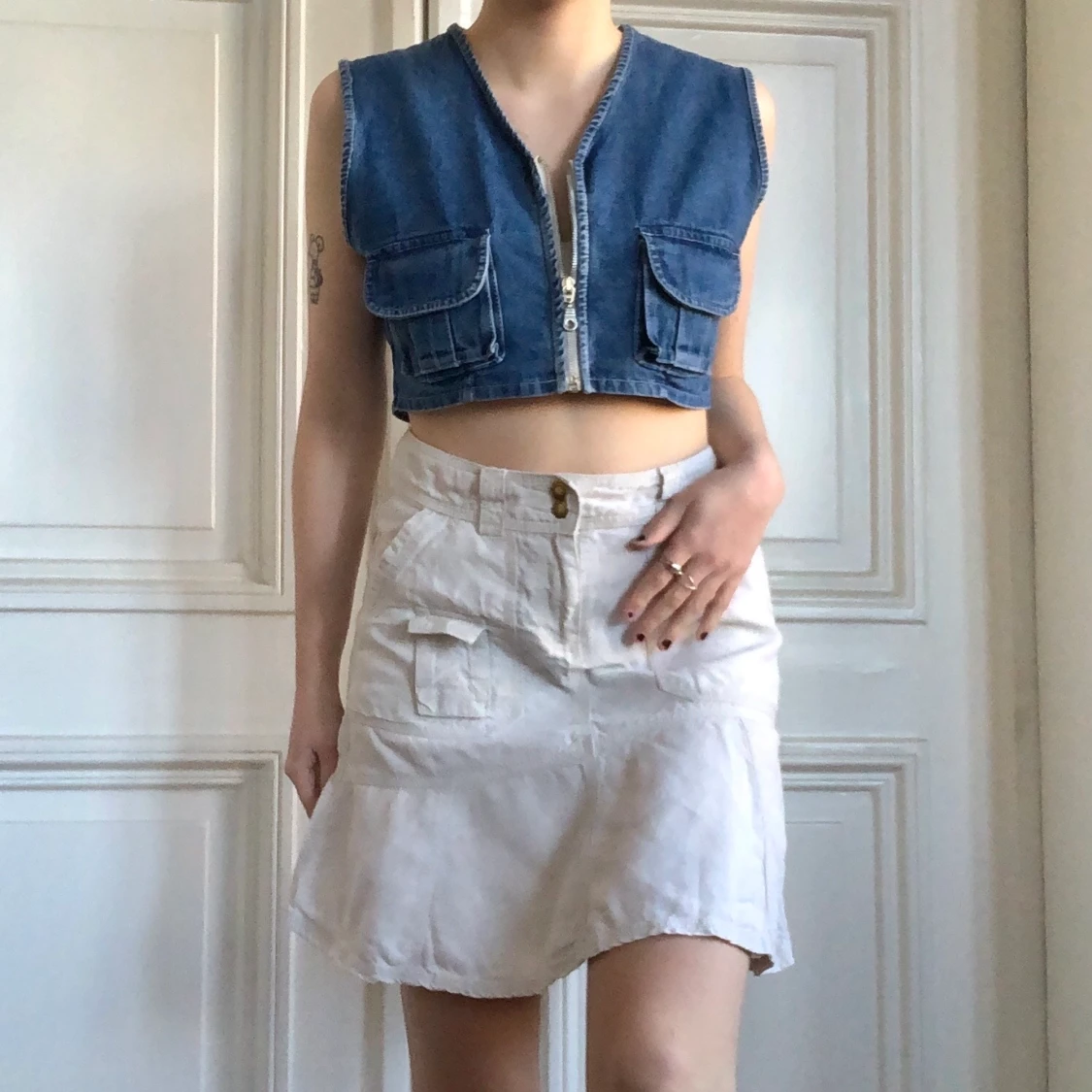 supercool vintage jeansväst