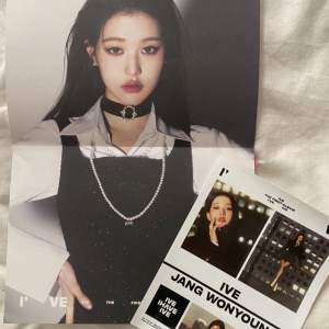 Wonyoung sticker and poster of their latest album ive I HAVE  Proofs on instagram @chaeyouh DO NOT BUY IMMEDIATELY!! YOU WILL NOT BE REFUNDED DM ME To BUY