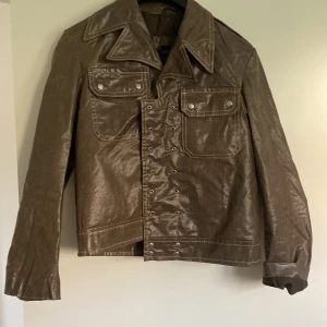 Jacka - Lackad jeansjacka typ, nyskick