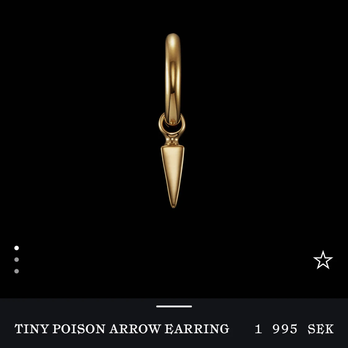 Maria Nilsdotter örhängen  - 91